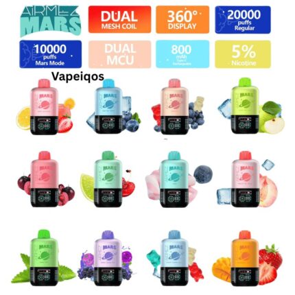 Airmez Mars 20000 Puffs Disposable Vape in Dubai, Abu dhabi – UAE